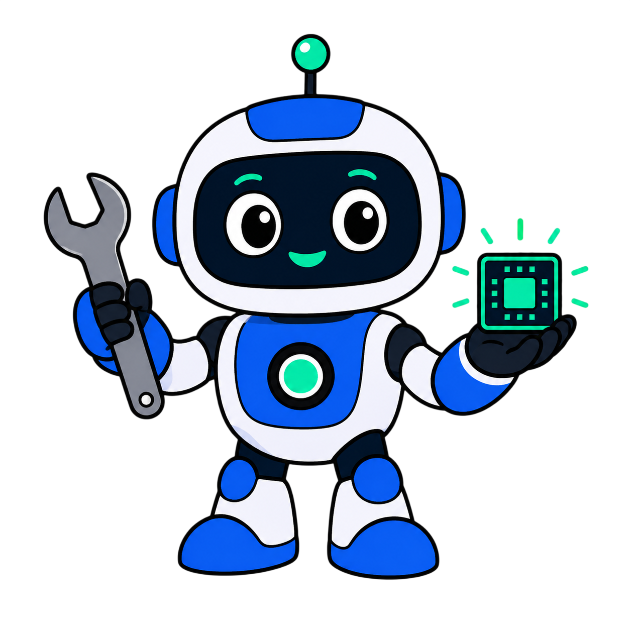 AI engineer mascot
