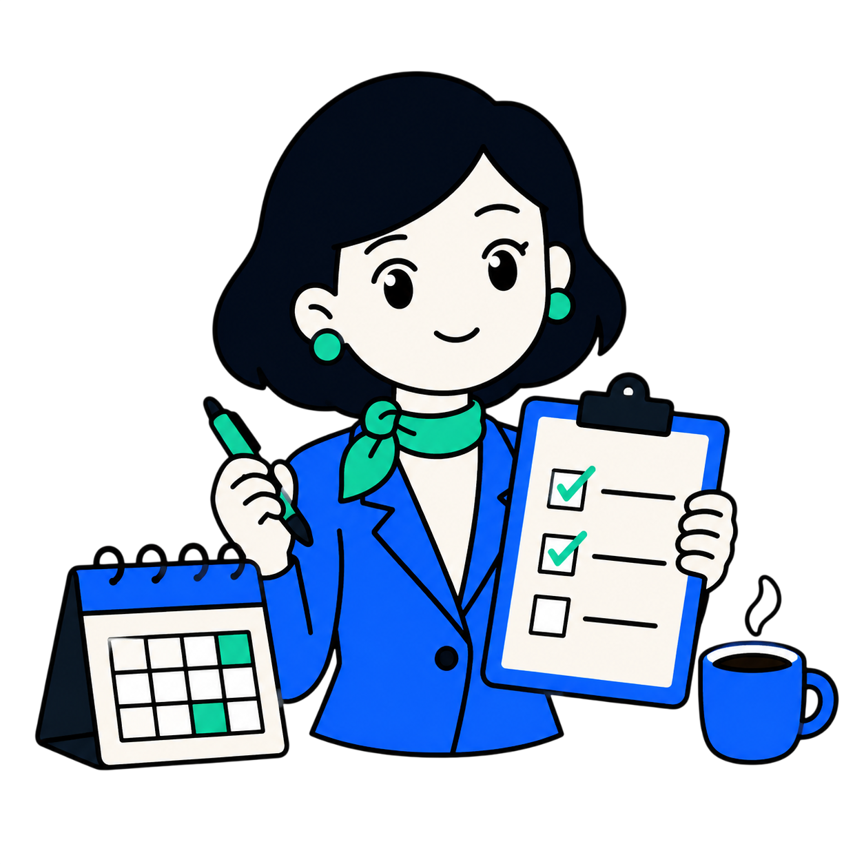 Virtual assistant mascot